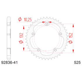 540003941A.jpg Corona afam in acciaio p525 - z41 (dis.00039)