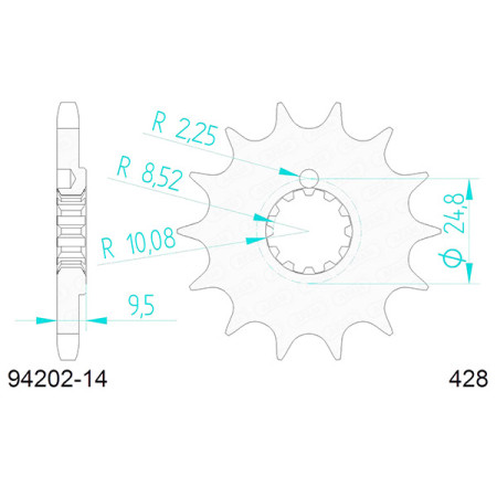 540051514A.jpg Pignone afam in acciaio p428 - z14 (dis.00515)