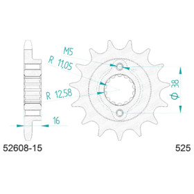 540055015A.jpg Pignone afam in acciaio p525 - z15 (dis.00550)
