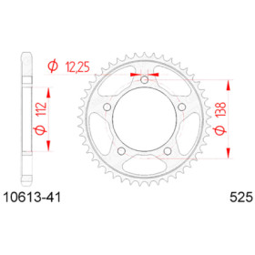 541061341A.jpg Corona afam in acciaio p525 - z41 (dis.10613)