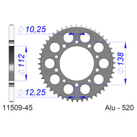 541150945A.jpg Corona afam in alluminio p520 - z45 (dis.11509)