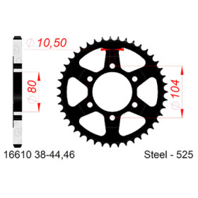 541661046A.jpg Corona afam in acciaio p525 - z46 (dis.16610)