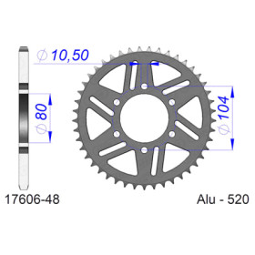541740348A.jpg Corona afam in alluminio p520 - z48 (dis.17403)