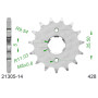 542130514A.jpg Pignone afam in acciaio p428 - z14 (dis.21305)