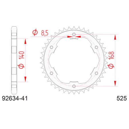 543530541A.jpg Corona afam in acciaio p525 - z41 (dis.35305)