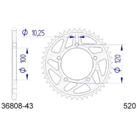 543680143A.jpg Corona afam in alluminio p520 - z43 (dis.36801)
