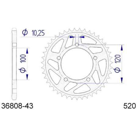 543680143A.jpg Corona afam in alluminio p520 - z43 (dis.36801)