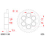 545080138A.jpg Corona afam in acciaio p525 - z38 (dis.50801)