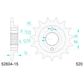 545260415A.jpg Pignone afam in acciaio p520 - z15 (dis.52604)
