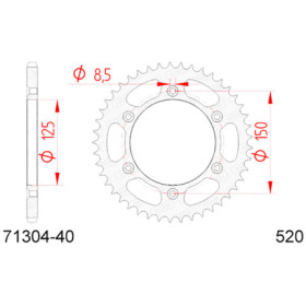 547130440A.jpg Corona afam in acciaio p520 - z40 (dis.71304)
