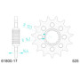 547340017A.jpg Pignone afam in acciaio p525 - z17 (dis.73400)