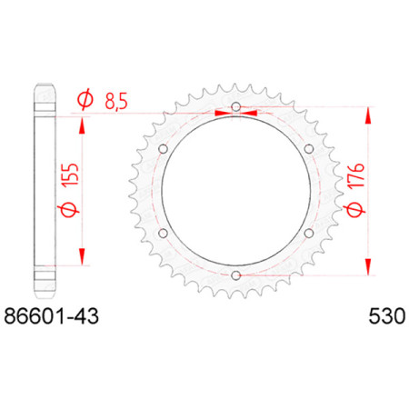 548660143A.jpg Corona afam in acciaio p530 - z43 (dis.86601)