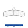 642919C60.jpg Set pastiglie freno cl brakes 2919c60