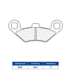 642927X59.jpg Set pastiglie freno cl brakes 2927x59