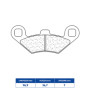 642927X59.jpg Set pastiglie freno cl brakes 2927x59