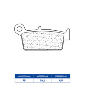 643006MSC_01.jpg Set pastiglie freno cl brakes 3006msc