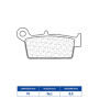 643006MSC_01.jpg Set pastiglie freno cl brakes 3006msc