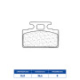 643009MSC.jpg Set pastiglie freno cl brakes 3009msc