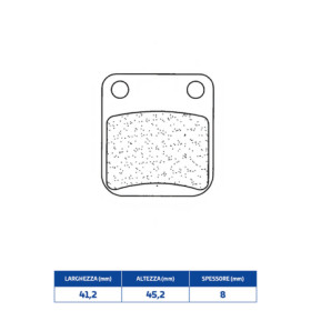 643018MSC.jpg Set pastiglie freno cl brakes 3018msc