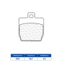 643027MSC.jpg Set pastiglie freno cl brakes 3027msc