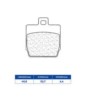 643027MSC.jpg Set pastiglie freno cl brakes 3027msc