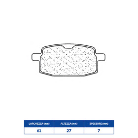 643029MSC.jpg Set pastiglie freno cl brakes 3029msc