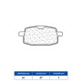 643029MSC.jpg Set pastiglie freno cl brakes 3029msc