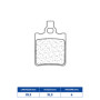 643037MSC.jpg Set pastiglie freno cl brakes 3037msc