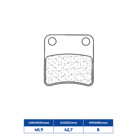 643038MSC.jpg Set pastiglie freno cl brakes 3038msc