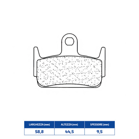643041MSC.jpg Set pastiglie freno cl brakes 3041msc