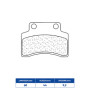 643047MSC.jpg Set pastiglie freno cl brakes 3047msc