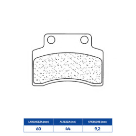 643047SC.jpg Set pastiglie freno cl brakes 3047sc