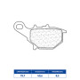 643051MSC.jpg Set pastiglie freno cl brakes 3051msc