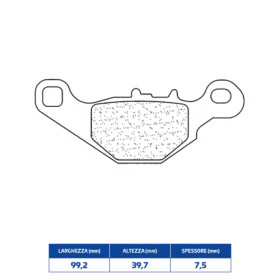 643051MSC_01.jpg Set pastiglie freno cl brakes 3051msc