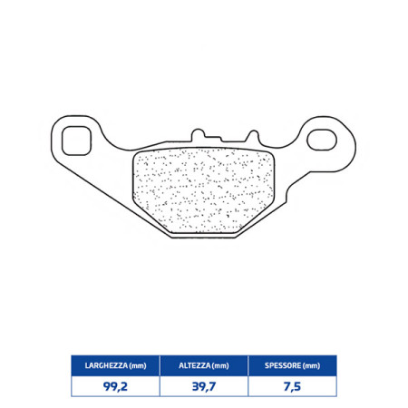 643051MSC_01.jpg Set pastiglie freno cl brakes 3051msc
