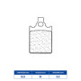 643053SC.jpg Set pastiglie freno cl brakes 3053sc
