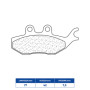 643081SC.jpg Set pastiglie freno cl brakes 3081sc