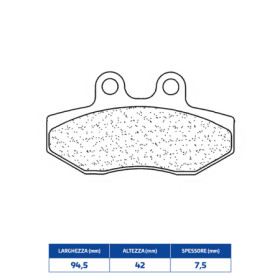 643081SC_01.jpg Set pastiglie freno cl brakes 3081sc