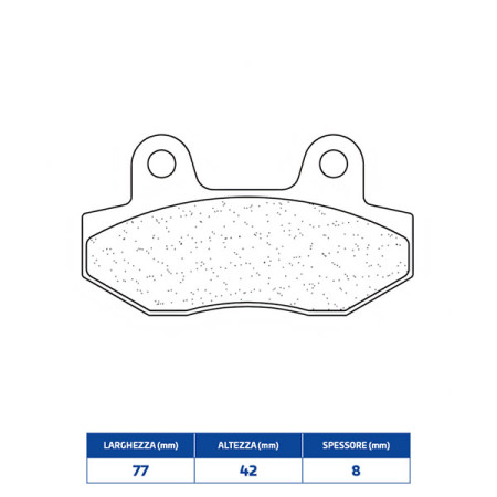 643096SC.jpg Set pastiglie freno cl brakes 3096sc