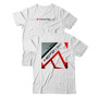 670096XL_1.jpg T-SHIRT MOTOTEC WHITE BLAZE (TAGLIA: XL)