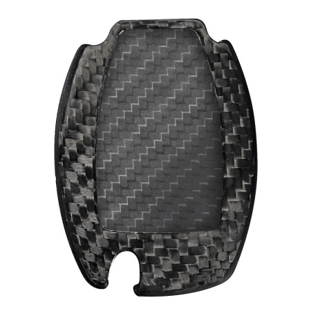 01480-S-02.jpg COVER IN FIBRA DI CARBONIO PER CHIAVI AUTO, CONF. SINGOLA - COMPATIBILE PER - MERCEDES - 1