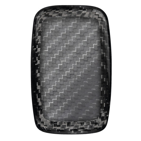 01487-S-02.jpg COVER IN FIBRA DI CARBONIO PER CHIAVI AUTO, CONF. SINGOLA - COMPATIBILE PER - JAGUAR, LAND ROVER - 1