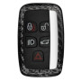 01487-A-01.jpg COVER IN FIBRA DI CARBONIO PER CHIAVI AUTO, CONF. SINGOLA - COMPATIBILE PER - JAGUAR, LAND ROVER - 1