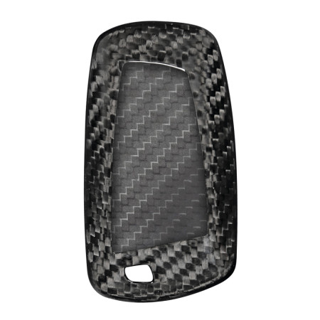 01489-S-02.jpg COVER IN FIBRA DI CARBONIO PER CHIAVI AUTO, CONF. SINGOLA - COMPATIBILE PER - BMW - 1