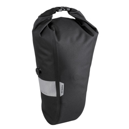 TKTC3703B2.jpg TOPEAK BORSA LATERALE ANTERIORE QR FORK DRYBAG (5,8 L) IMPERMEABILE NERA CON SISTEMA QUICKCLICK