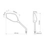 90709-D-01.jpg SPLINTER, COPPIA SPECCHI RETROVISORI