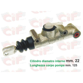 9726.jpg POMPA FRENO CIRCUITO SEMPLICE MONO-MANDATA APE CAR P2/P3