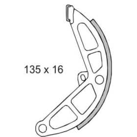 Rms-Classic-225120230.png GANASCE FRENO POSTERIORI RMS CLASSIC PIAGGIO CIAO/BRAVO/SI 50CC 4145574