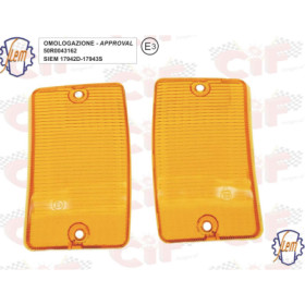 1742OR.jpg CP.PLASTICHE "ARANCIO" SIEM OMOLOGATE - (MARCATE SIEM) PER FRECCE ANTERIORI