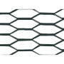 04579-C-01.jpg RACING GRILL - HEXAGON 8X25 MM - 100X33 CM - NERO ANODIZZATO